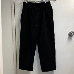 Zara Women's Black Casual Pants 2 side pockets cooling material